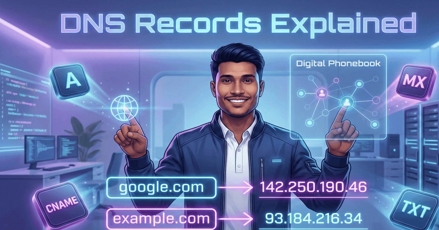 DNS Records Explained in Simple Terms