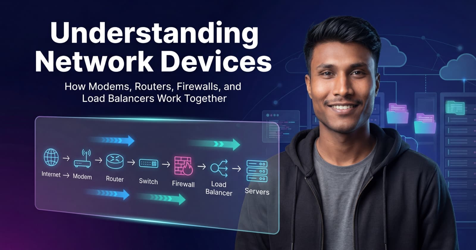 Understanding Network Devices: How Modems, Routers, and Load Balancers Work Together