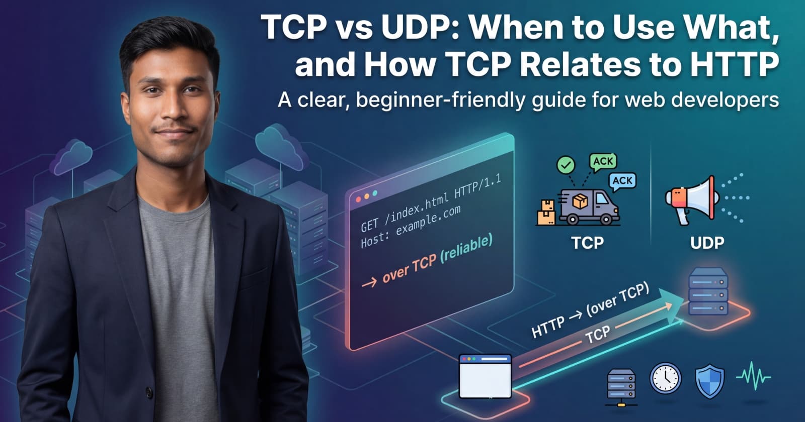 TCP vs UDP: When to Use What, and How TCP Relates to HTTP